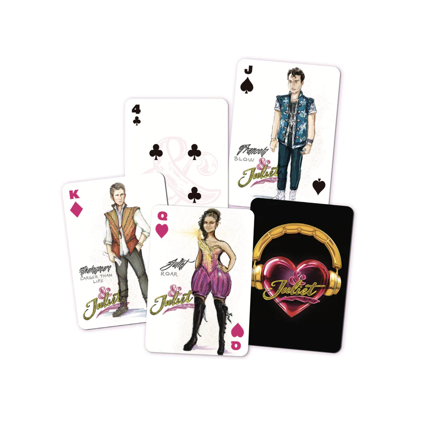 & Juliet the Broadway Musical - Playing Cards