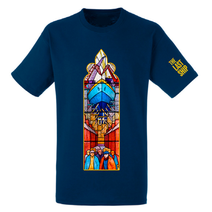 The Last Ship Tour Blue Logo T-Shirt