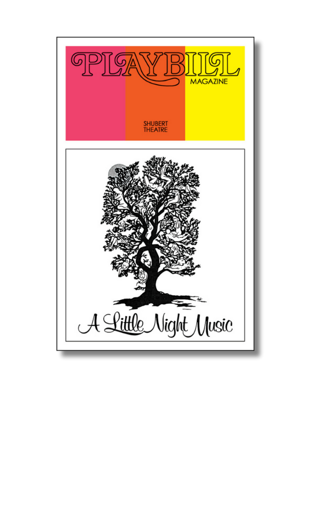 A Little Night Music Playbill Sticker