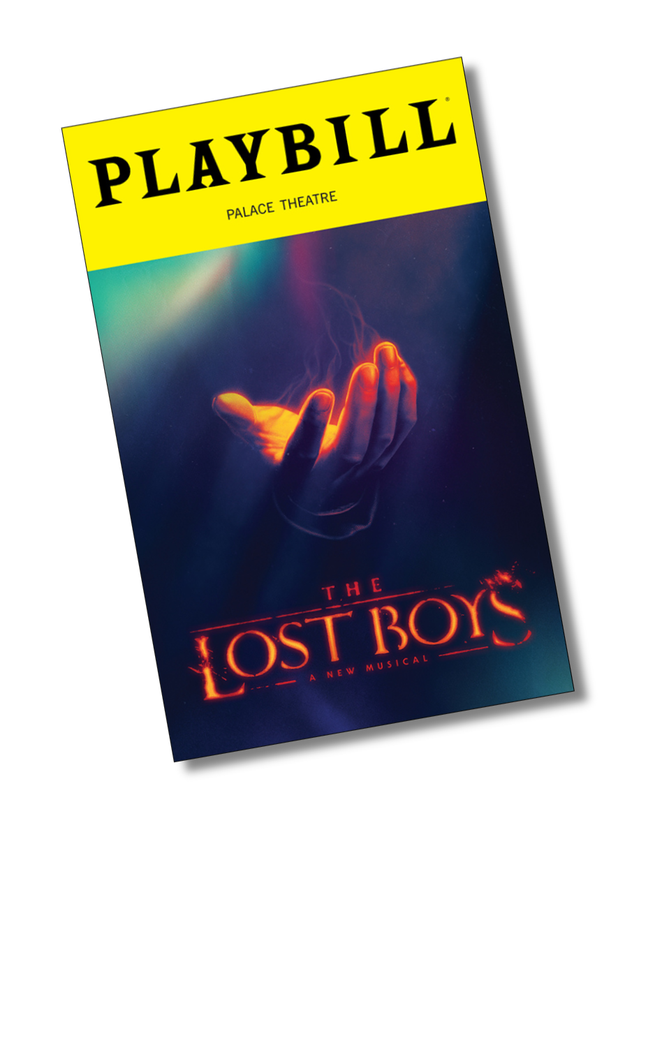 The Lost Boys Playbill Sticker