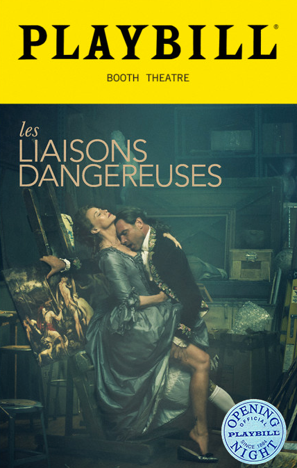 Les Liaisons Dangereuses Limited Edition Official Opening Night Playbi