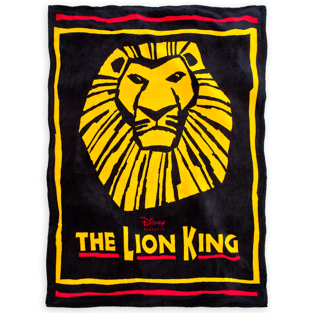 The Lion King the Broadway Musical - Fleece Logo Blanket