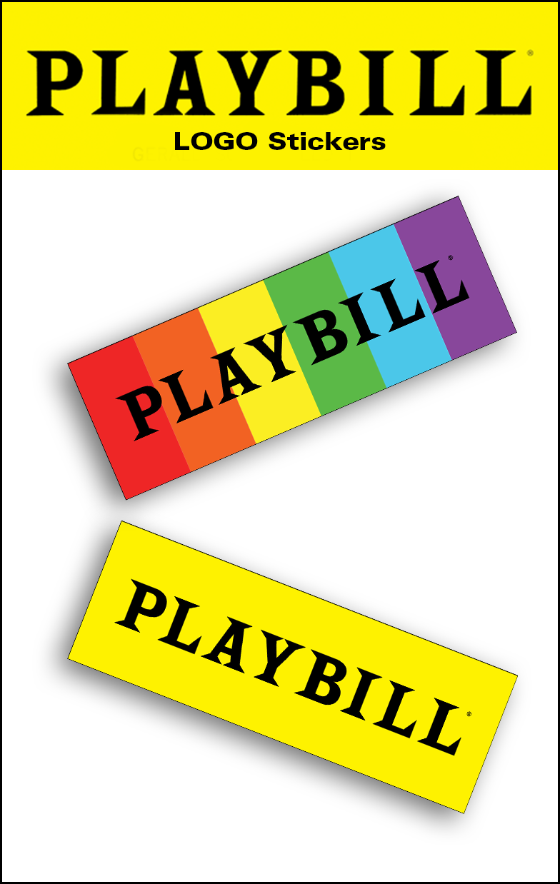 Mystery Sticker Pack of Playbill Covers
