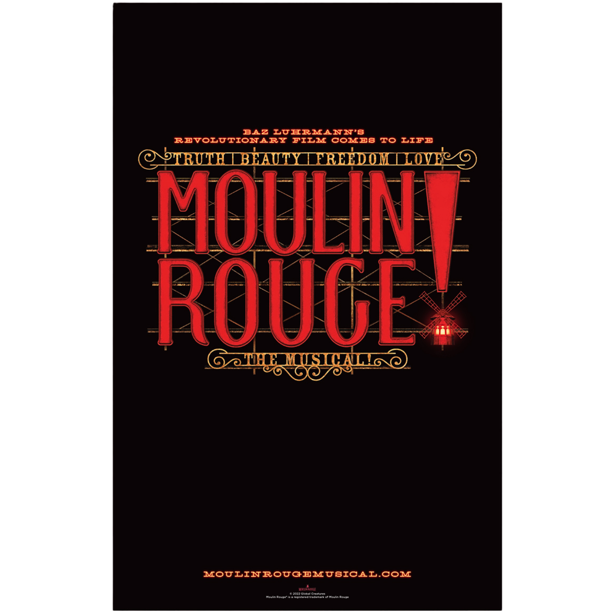 Moulin Rouge! the Broadway Musical - Poster