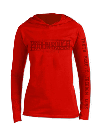 Moulin Rouge! the Broadway Musical Vintage Hoodie
