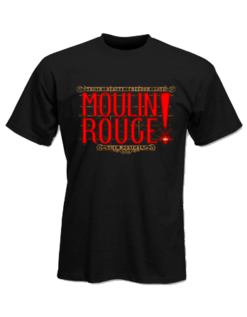Moulin Rouge the Broadway Musical Logo T Shirt