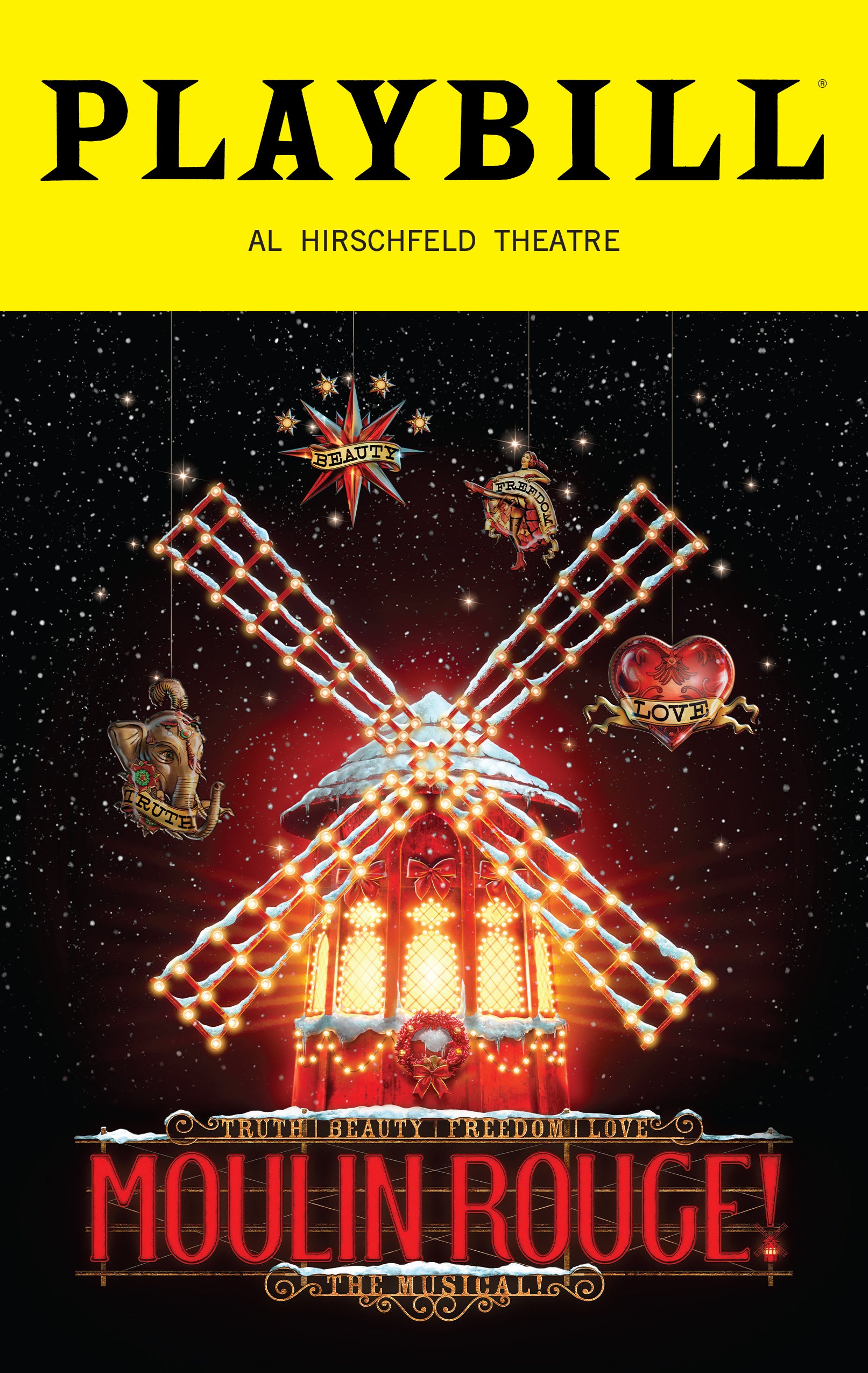 Moulin Rouge! the Broadway Musical - Special December 2023 Playbill