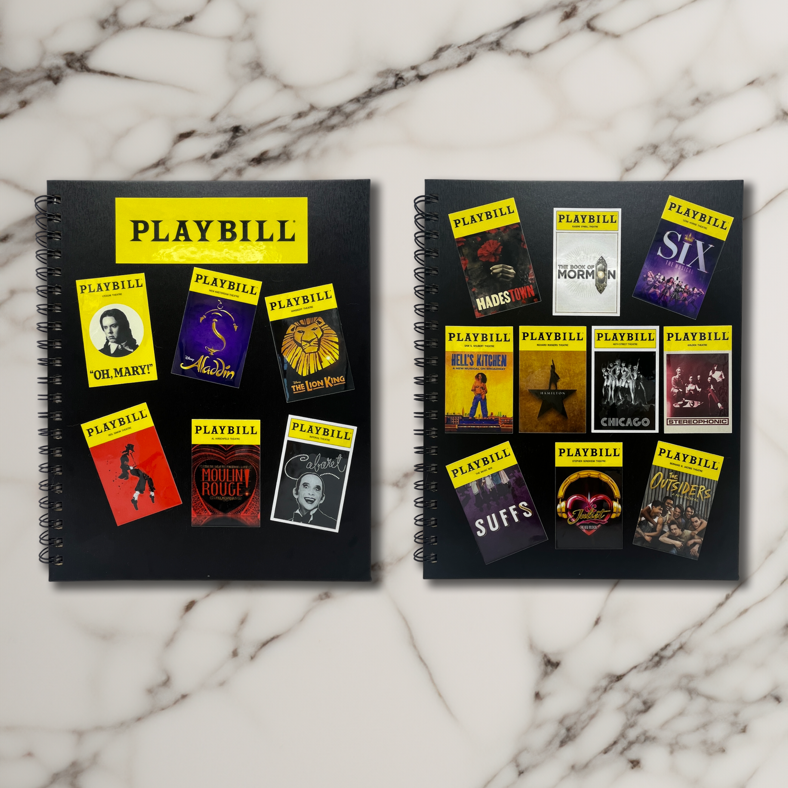 Spring 2026 Expansion Pack - Now on Broadway Sticker Pack of Playbill Covers