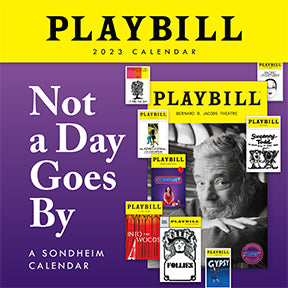 The 2023 Playbill Wall Calendar - Celebrating Sondheim