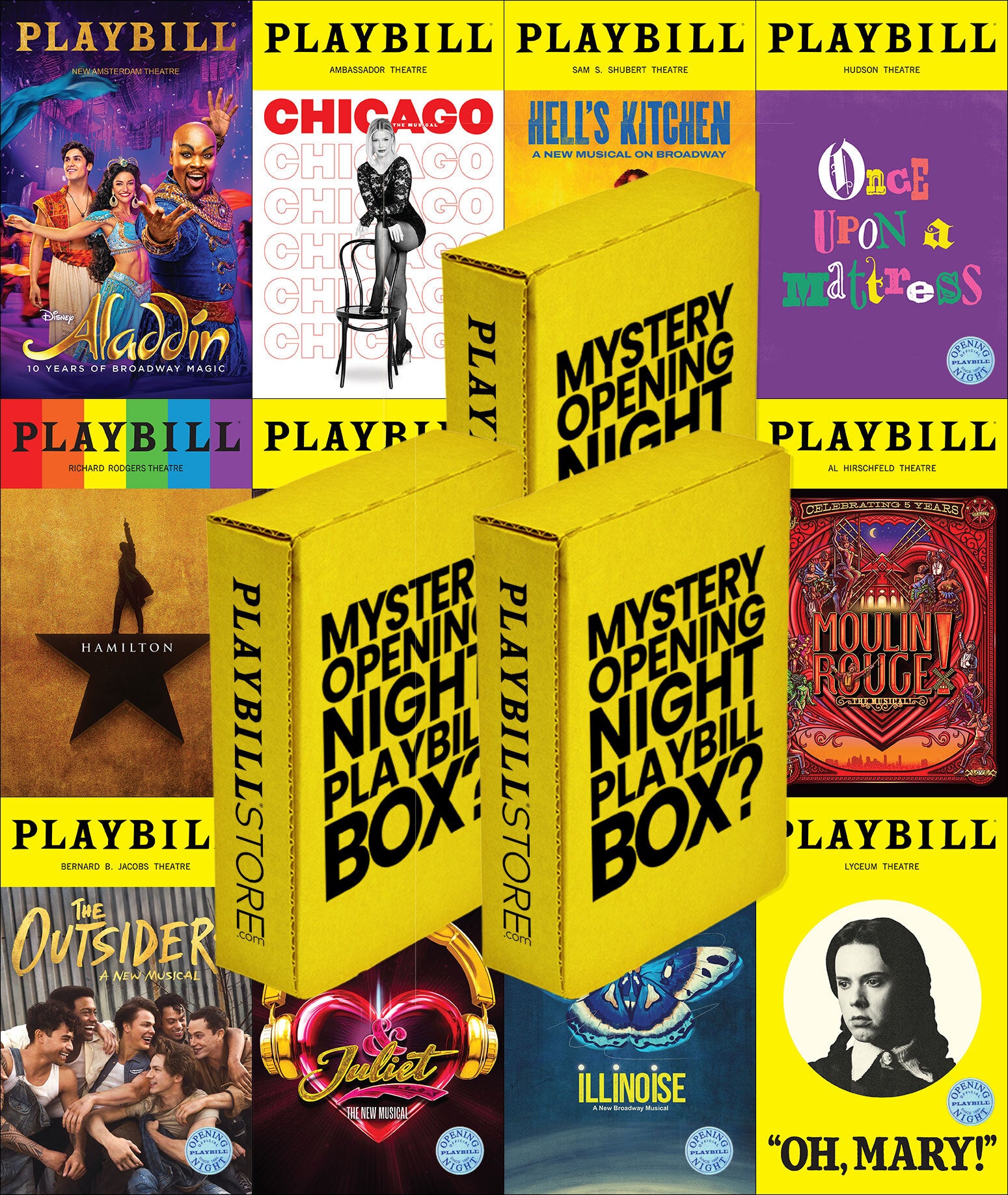 Limited Edition Playbill Mystery Box - Main Image