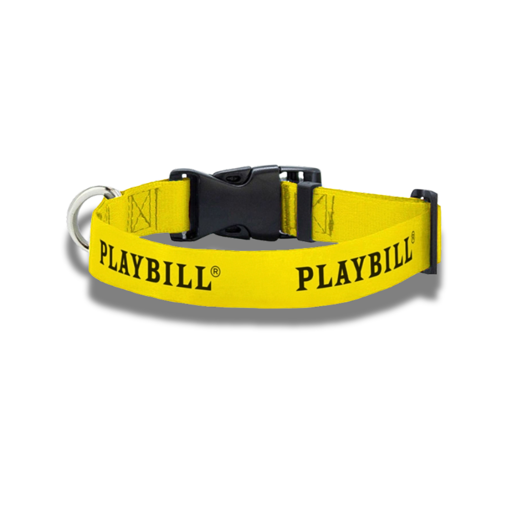 Playbill Pet Collar