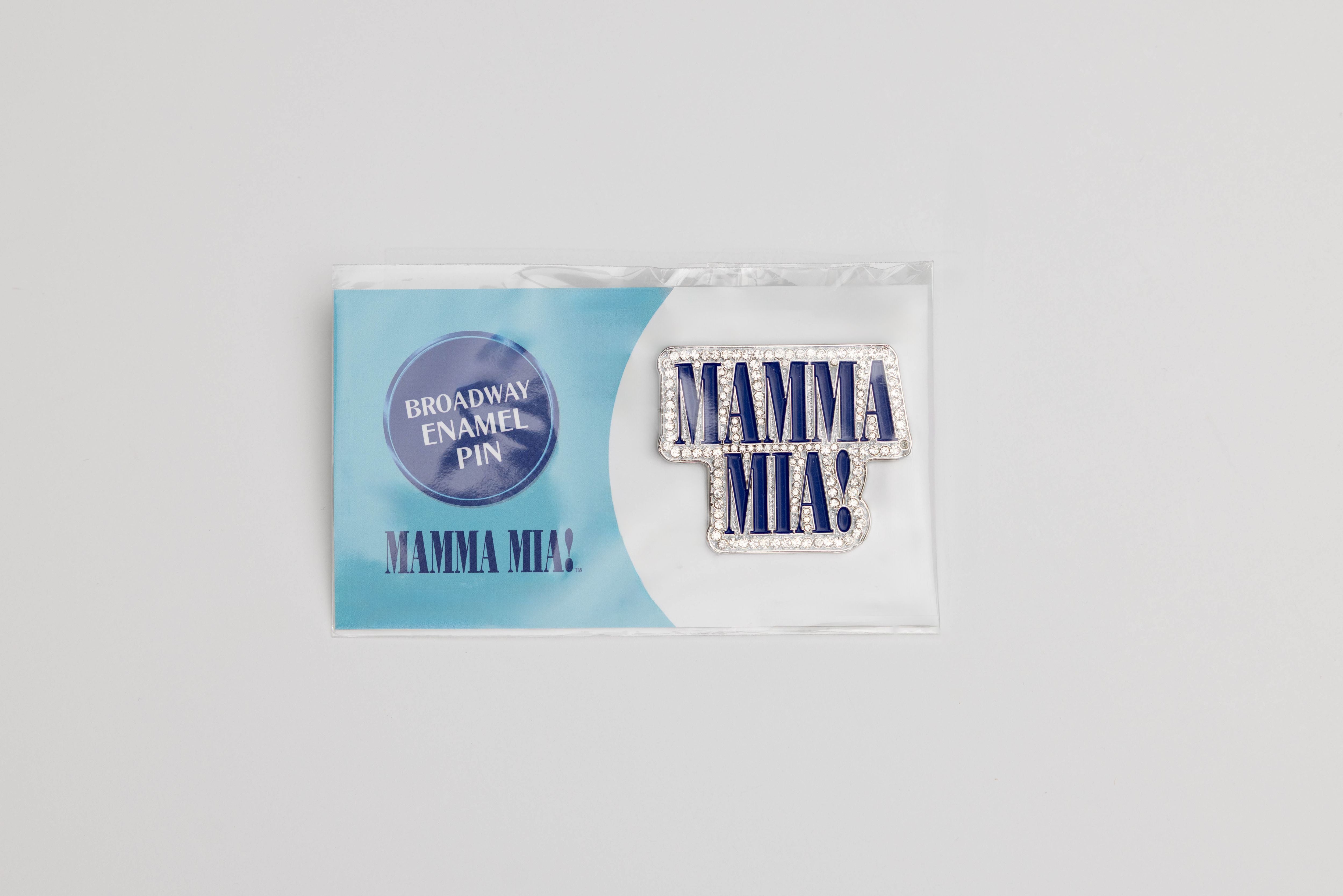 Mamma Mia! Broadway 2025 Rhinestone Lapel Pin