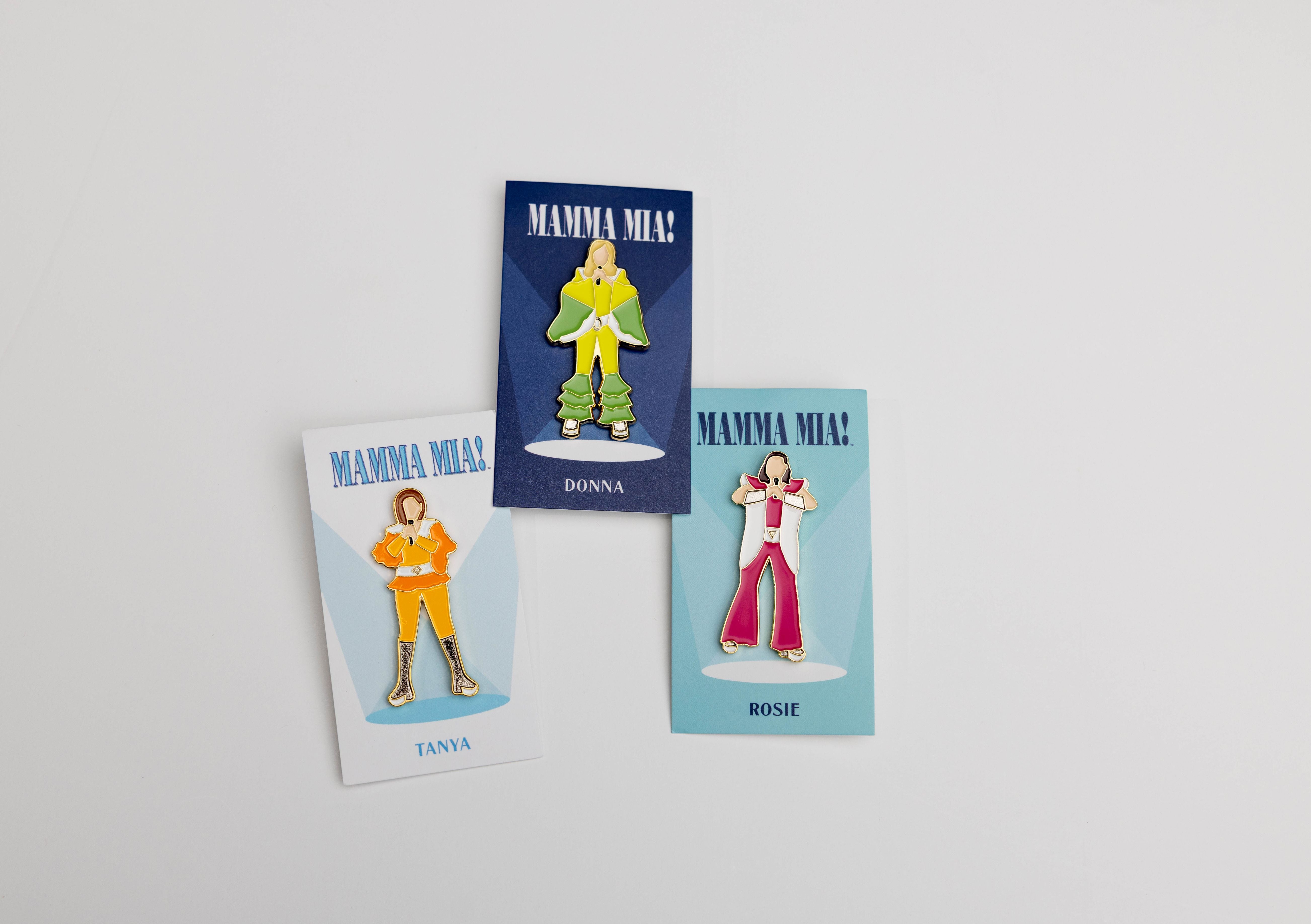 Mamma Mia! Broadway 2025 Donna Enamel Pin