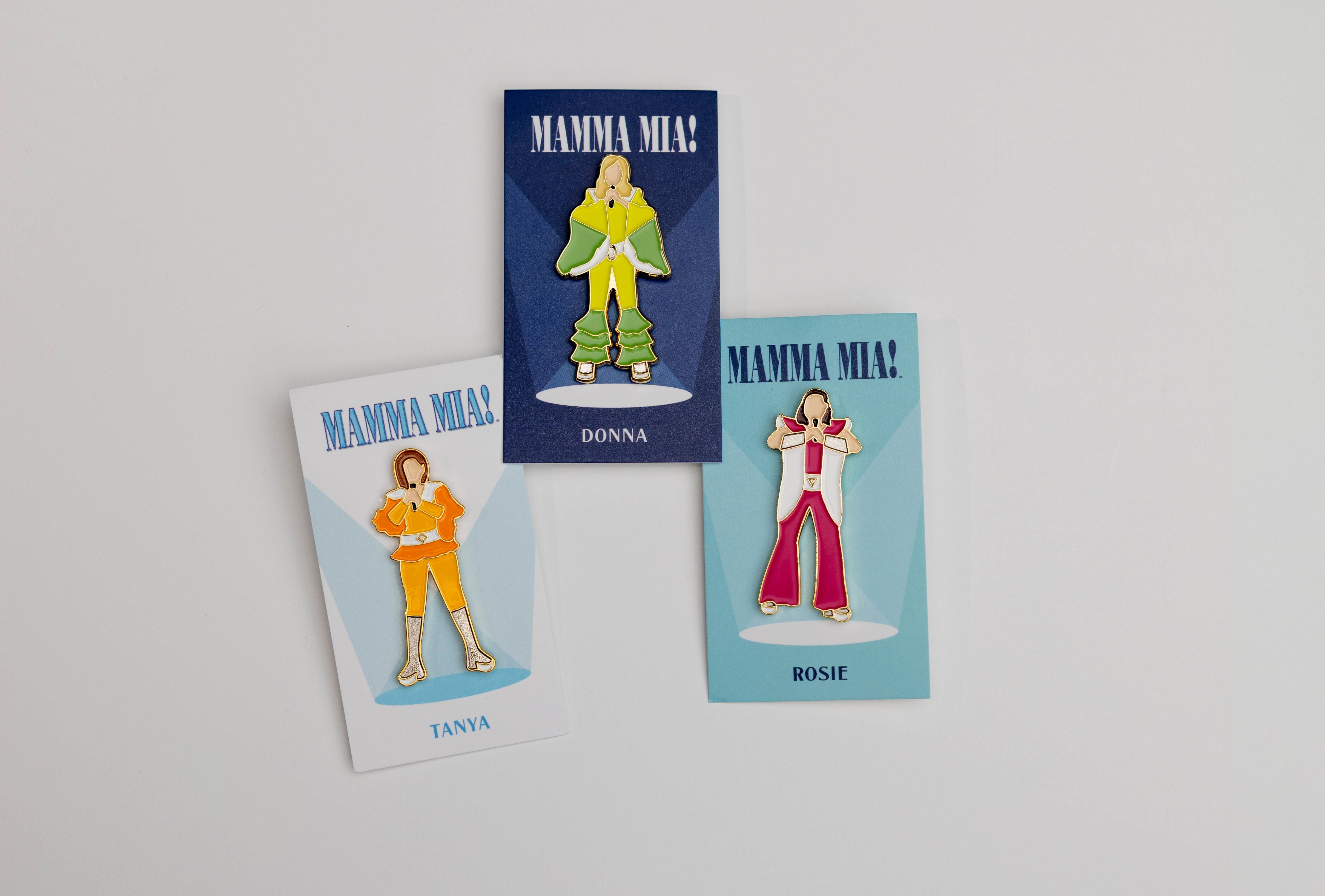 Mamma Mia! Broadway 2025 Rosie Enamel Pin