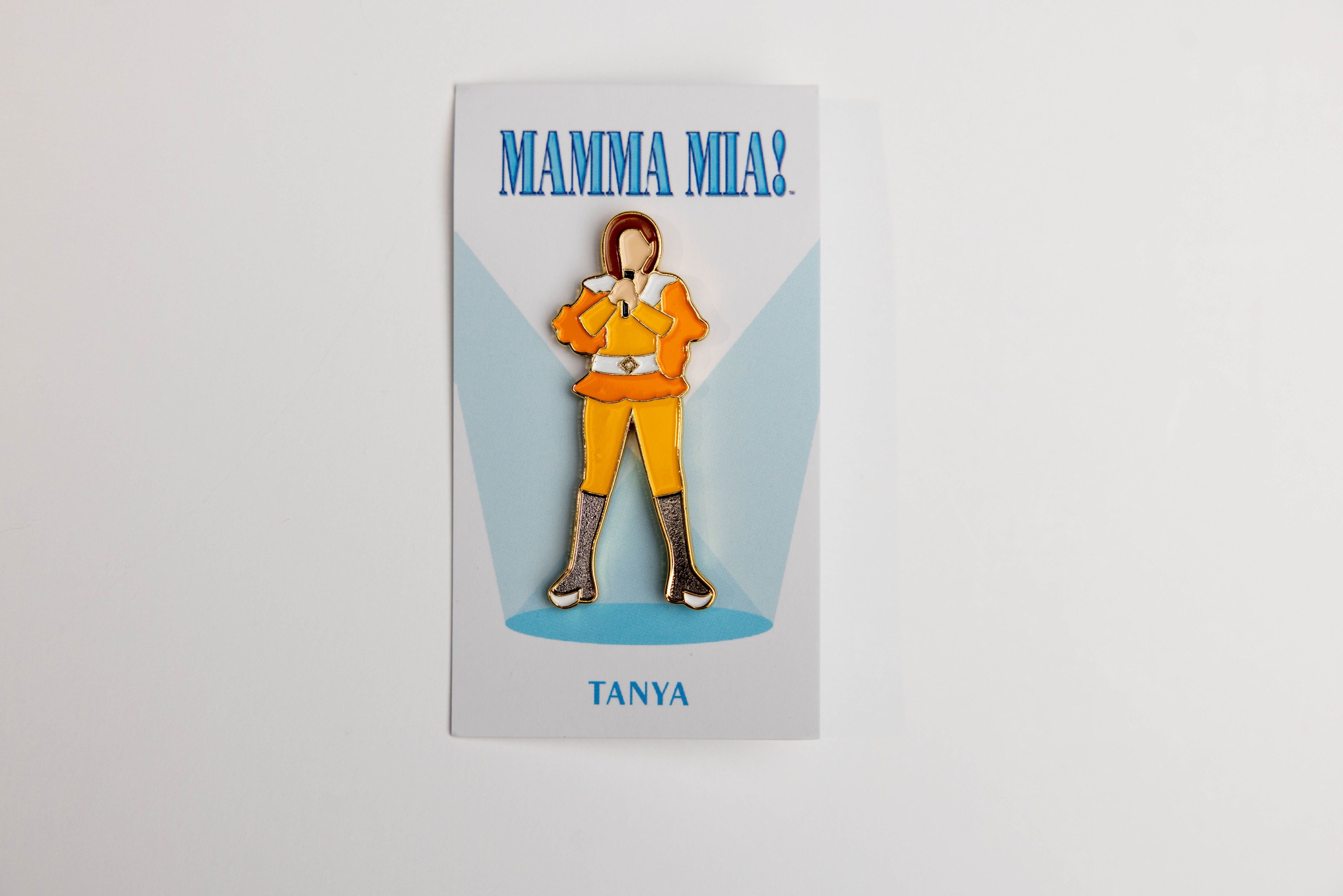 Mamma Mia! Broadway 2025 Tanya Enamel Pin