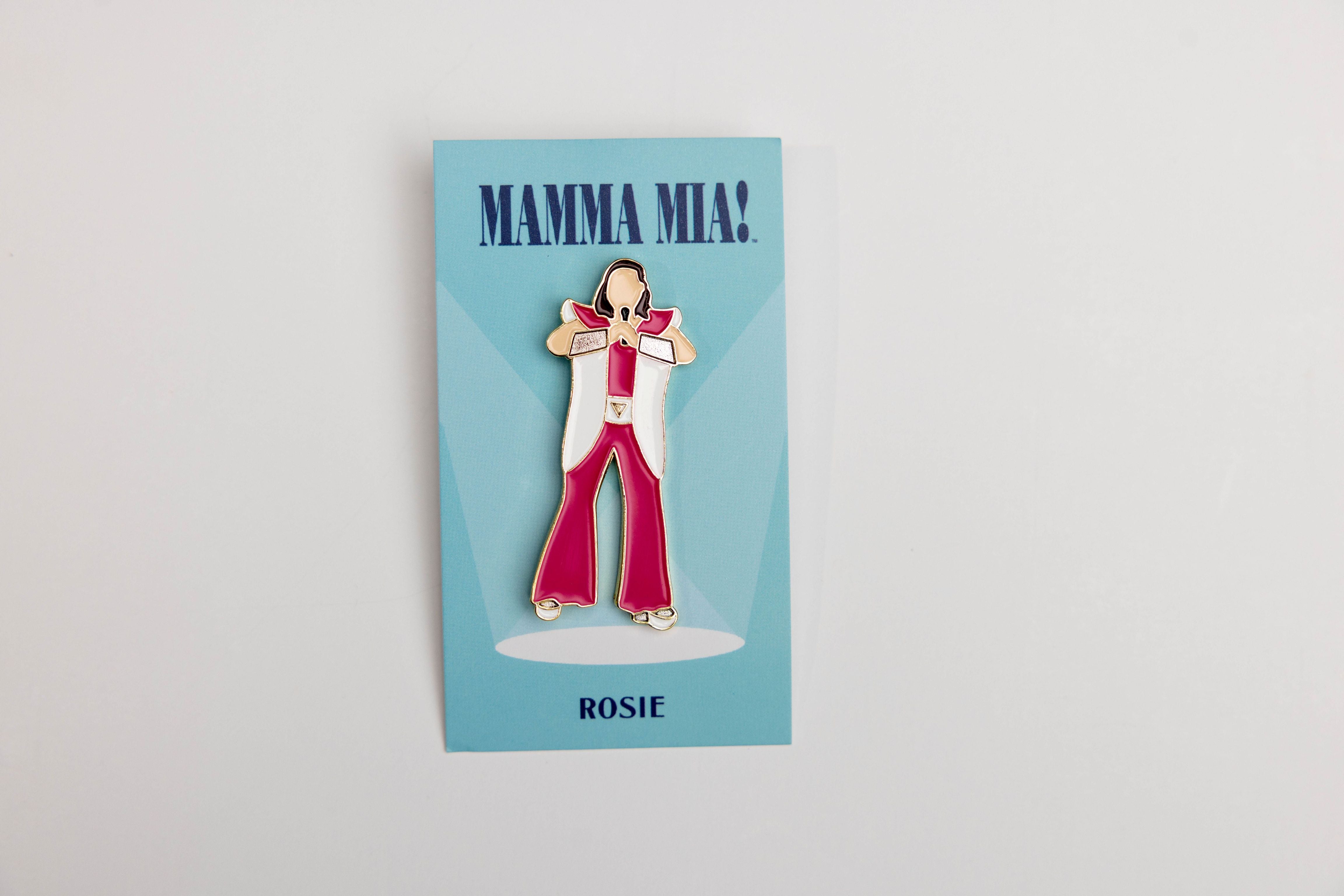 Mamma Mia! Broadway 2025 Rosie Enamel Pin