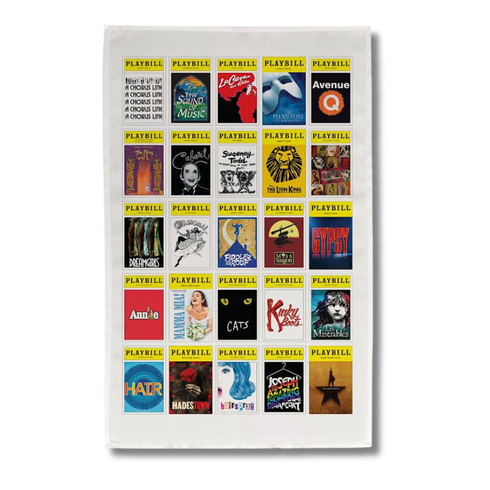 Playbill Tea Towel