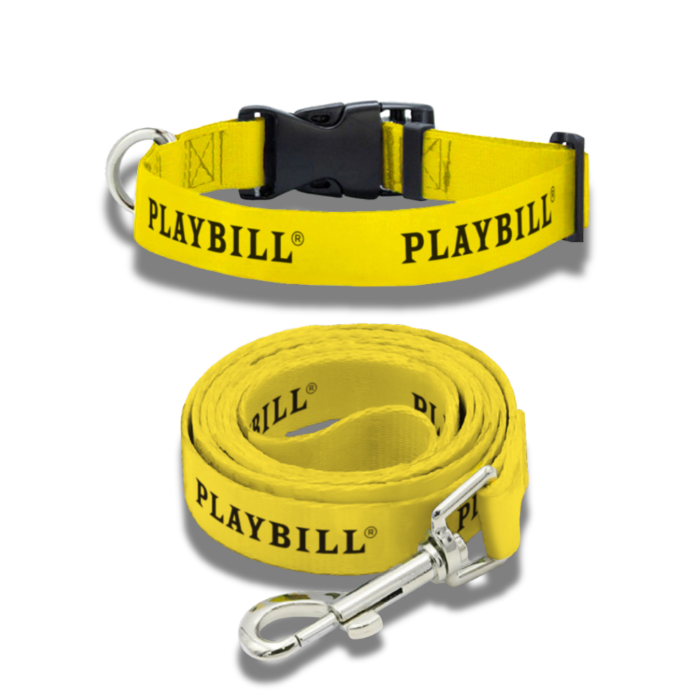 Playbill Pet Collar & Leash Combo