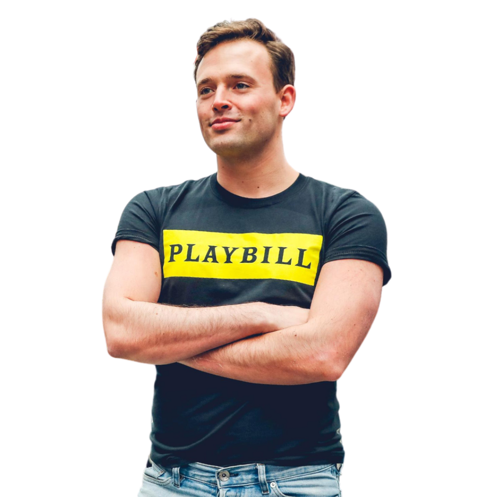 Playbill Logo Tee - Black