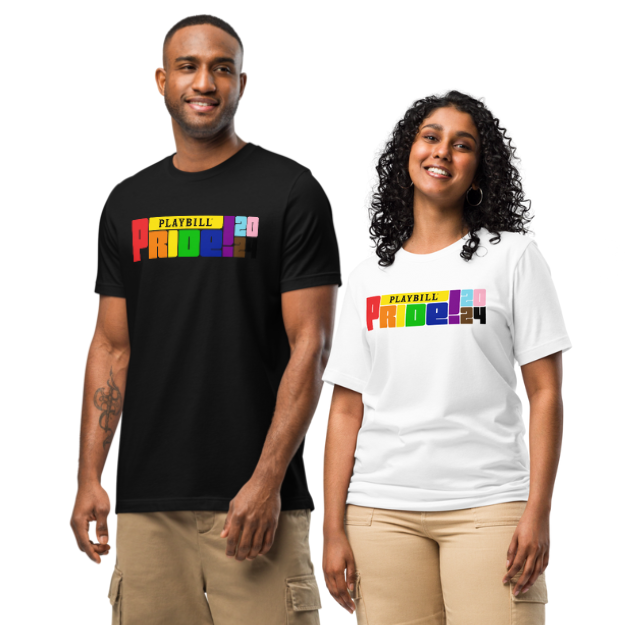 Playbill Pride 2024 Tee