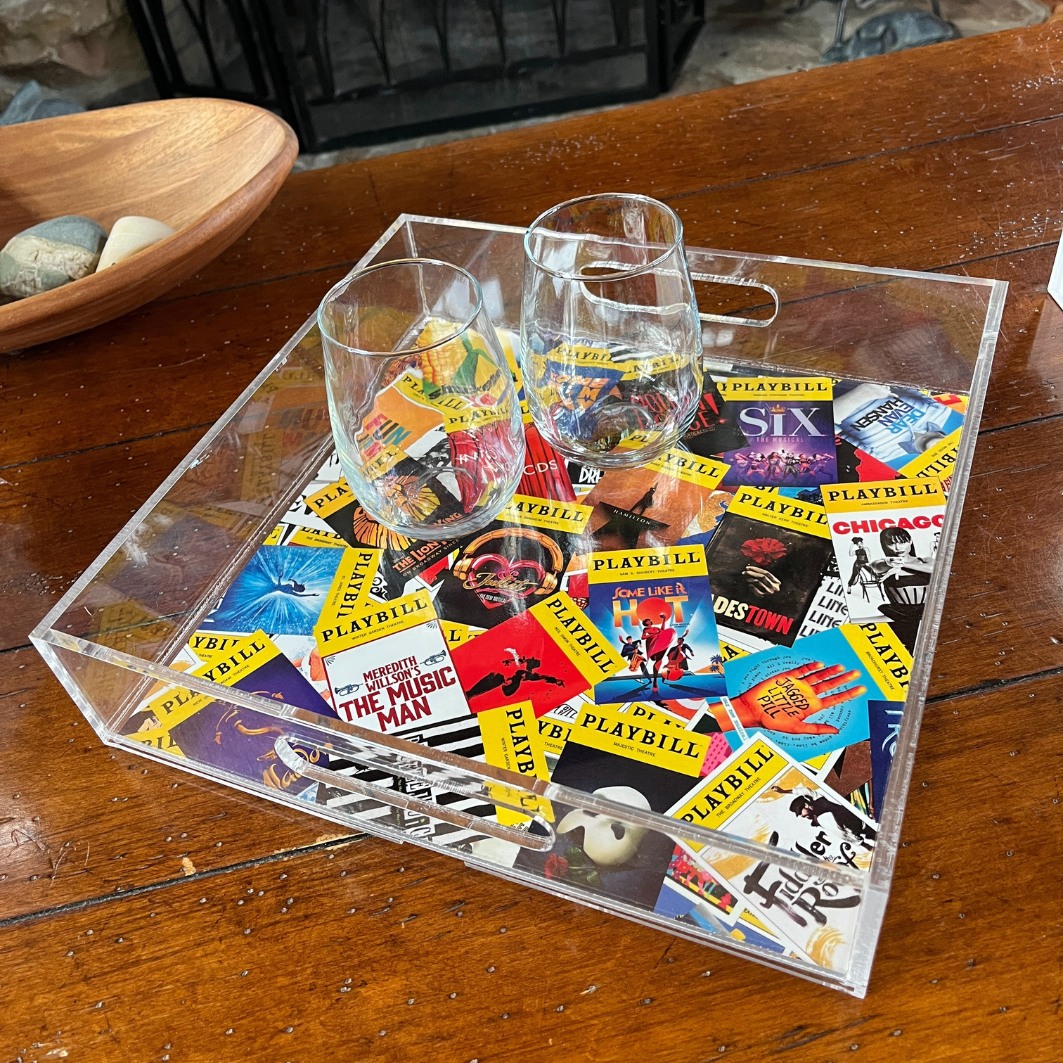 Playbill Covers Acrylic Trays