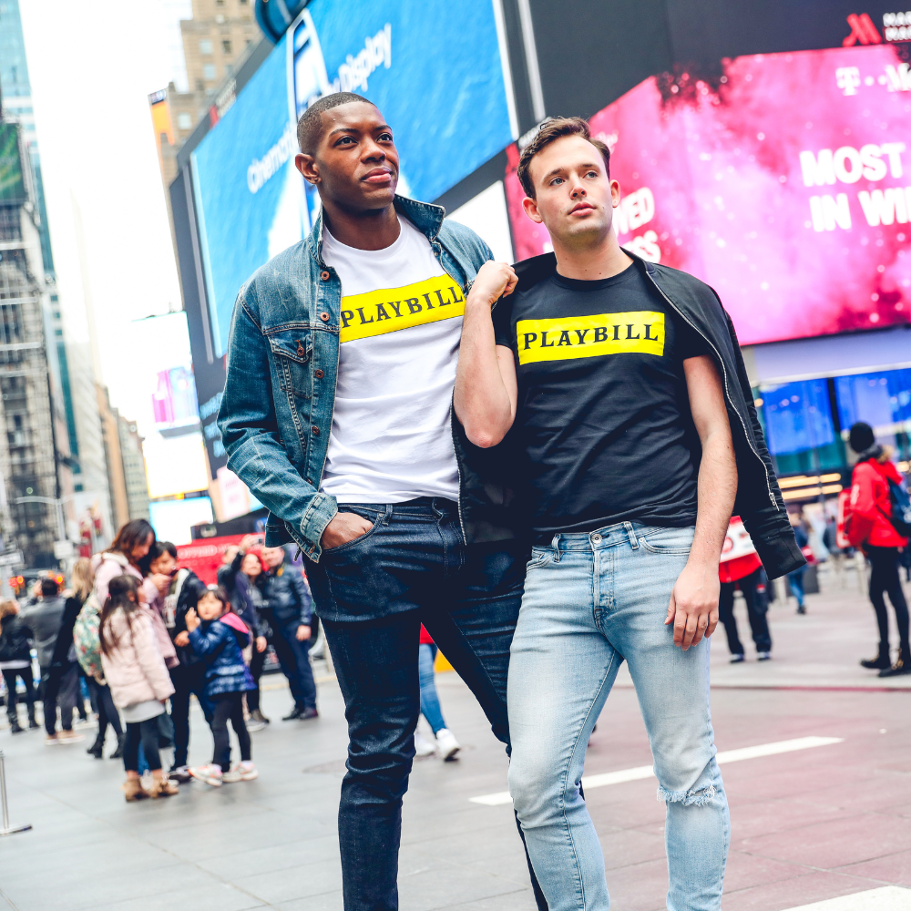 Playbill Logo Tee - White