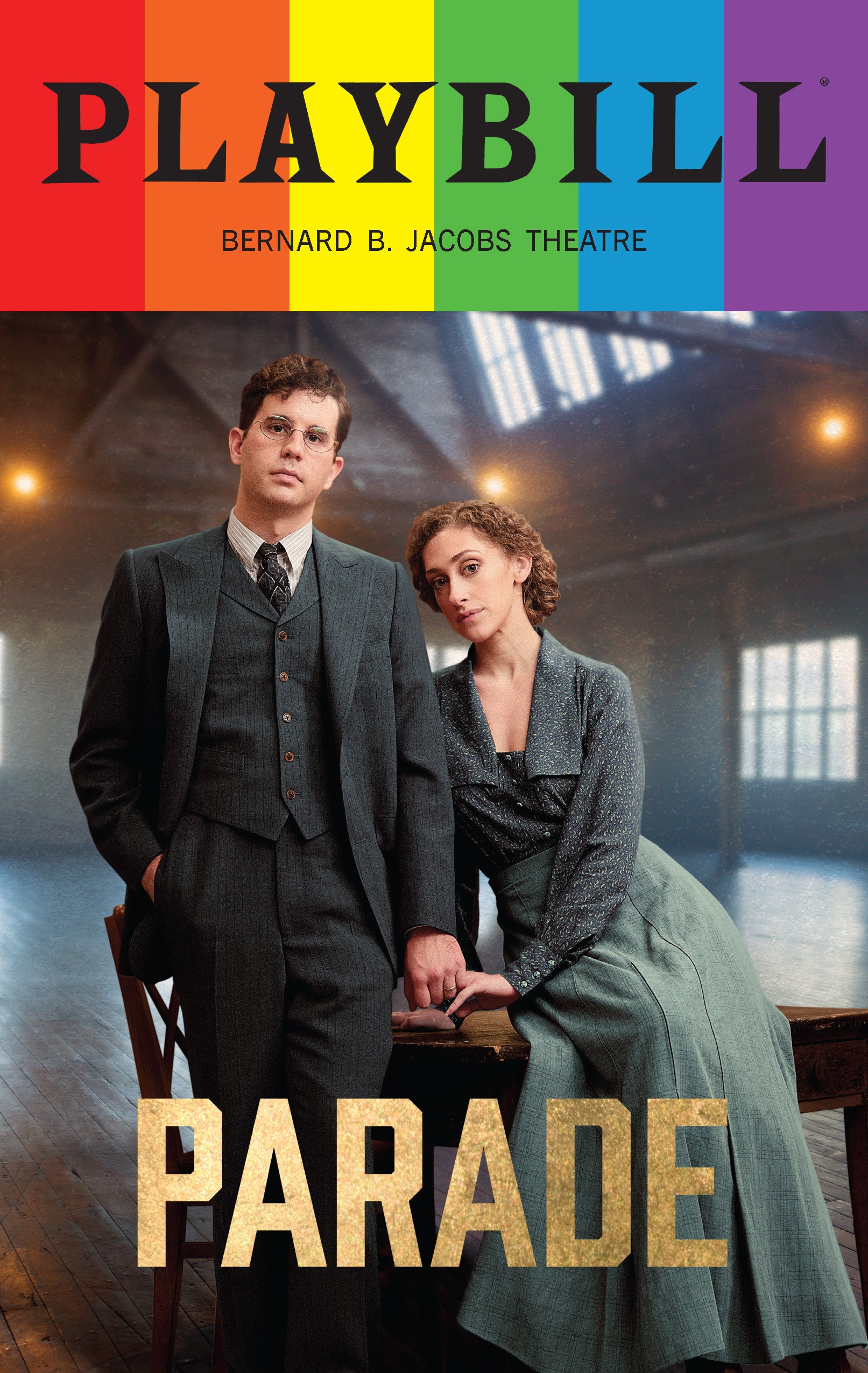 Parade Revival Playbill with Limited Edition 2023 Rainbow Pride Logo