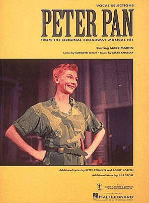 Peter Pan Piano-Vocal Selections Songbook