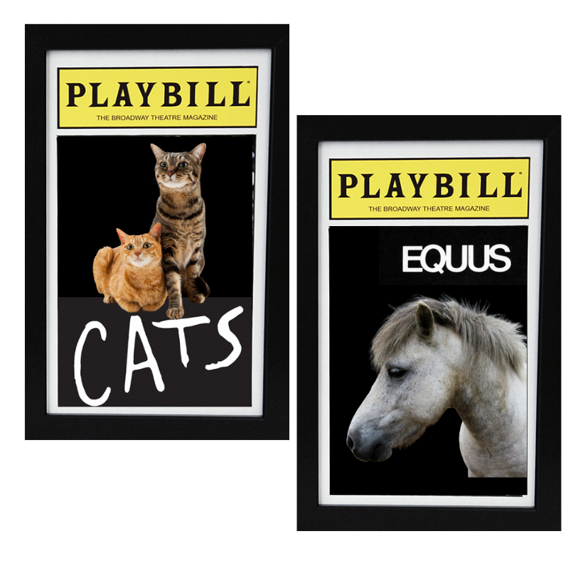 The Playbill Magazine 5 x 7 Inch Photo Frame