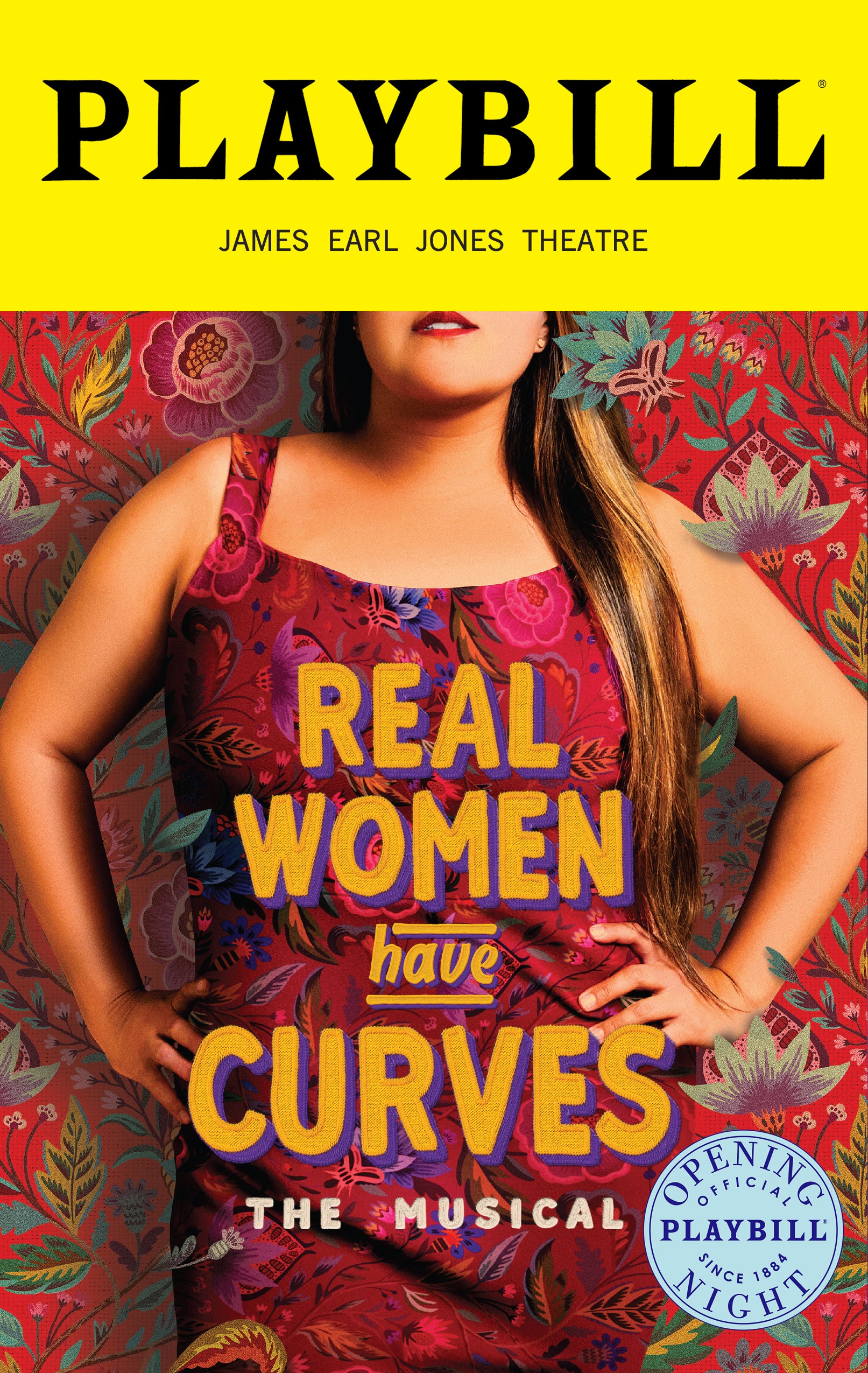 Real Women Have Curves Limited Edition Official Opening Night Playbill