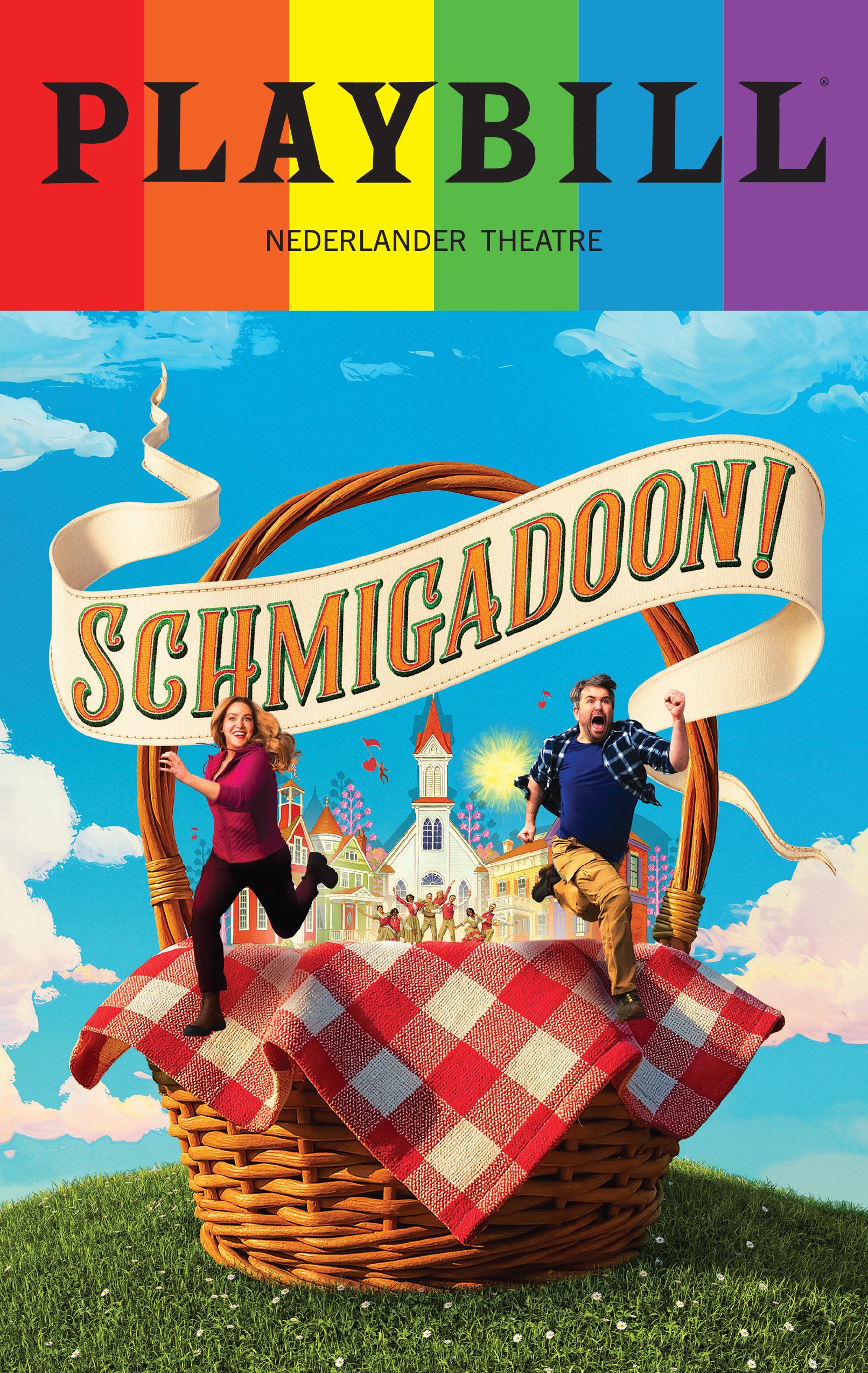 Schmigadoon! Limited Edition 2026 Rainbow Pride Playbill