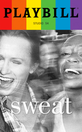 Sweat - June 2017 Playbill with Rainbow Pride Logo
