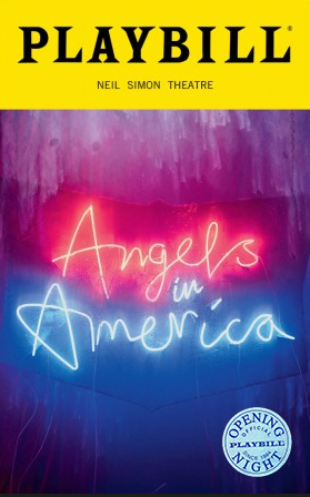 Angels in America: Millennium Approaches and Perestroika Limited Edition Official Opening Night Playbill (2018 revival)