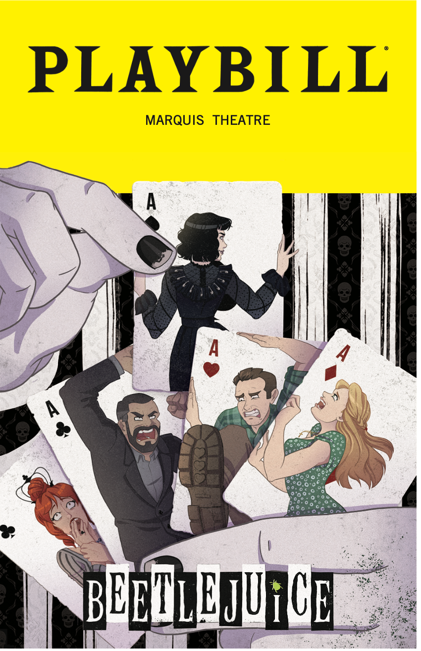 Beetlejuice the Broadway Musical Special Edition September 2022 Playbill