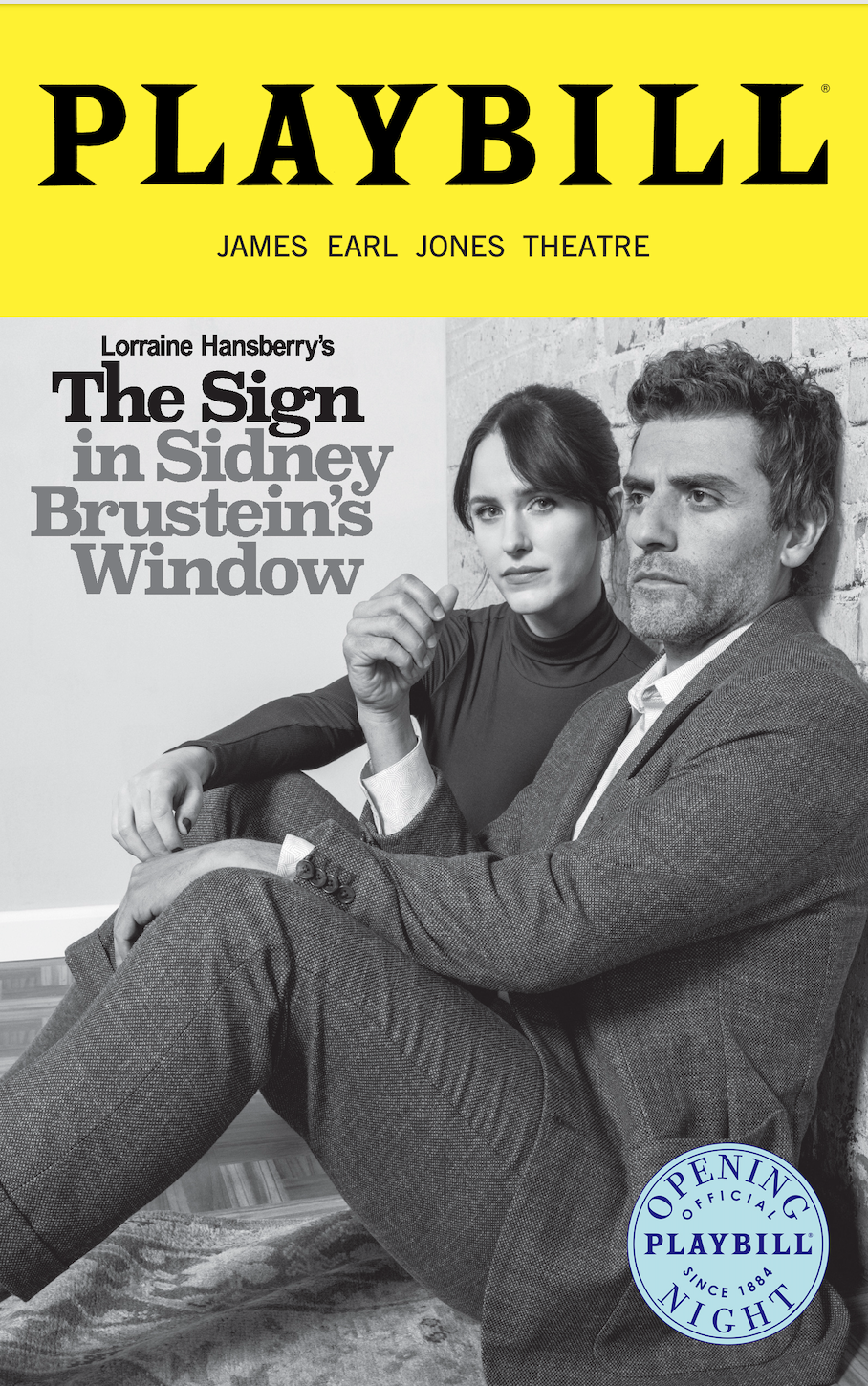 The Sign in Sidney Brustein's Window Limited Edition Official Opening Night Playbill