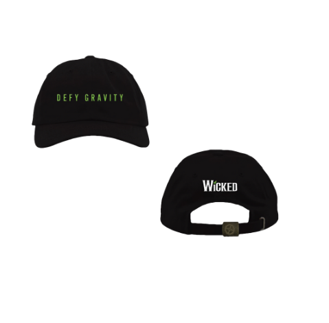 Wicked the Broadway Musical - Defy Gravity Logo Baseball Cap