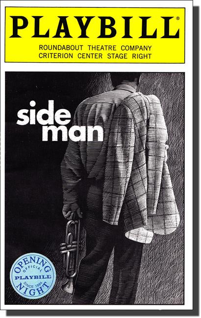 Side Man Limited Edition Official Opening Night Playbill