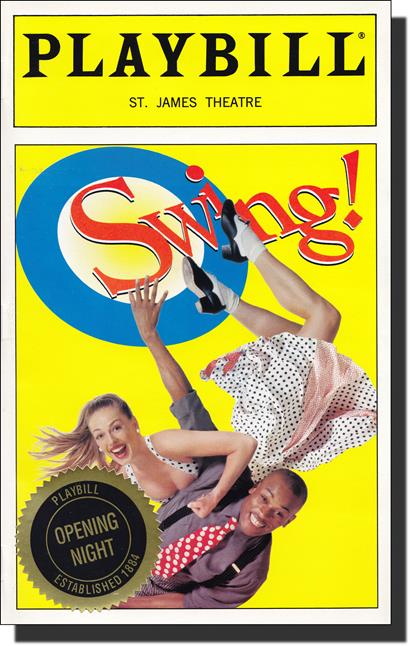 Swing! Limited Edition Official Opening Night Playbill