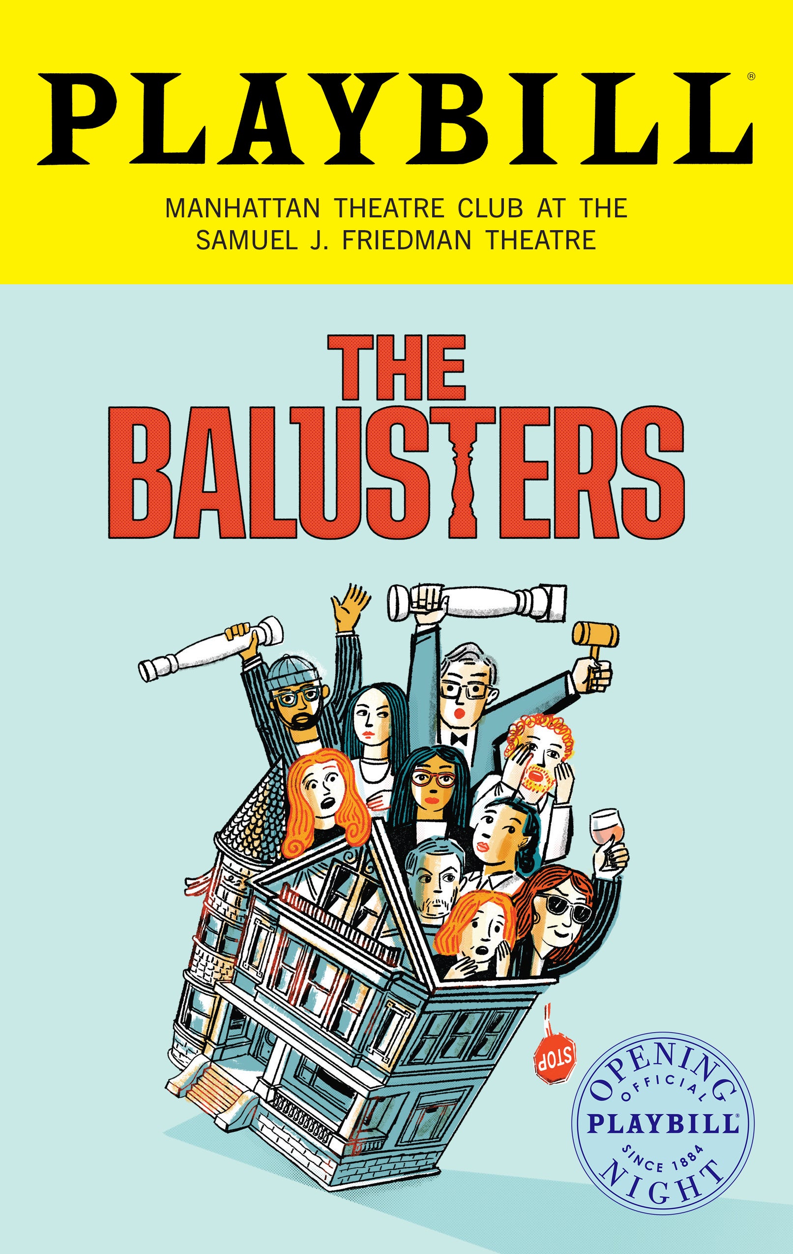 The Balusters Limited Edition Official Opening Night Playbill