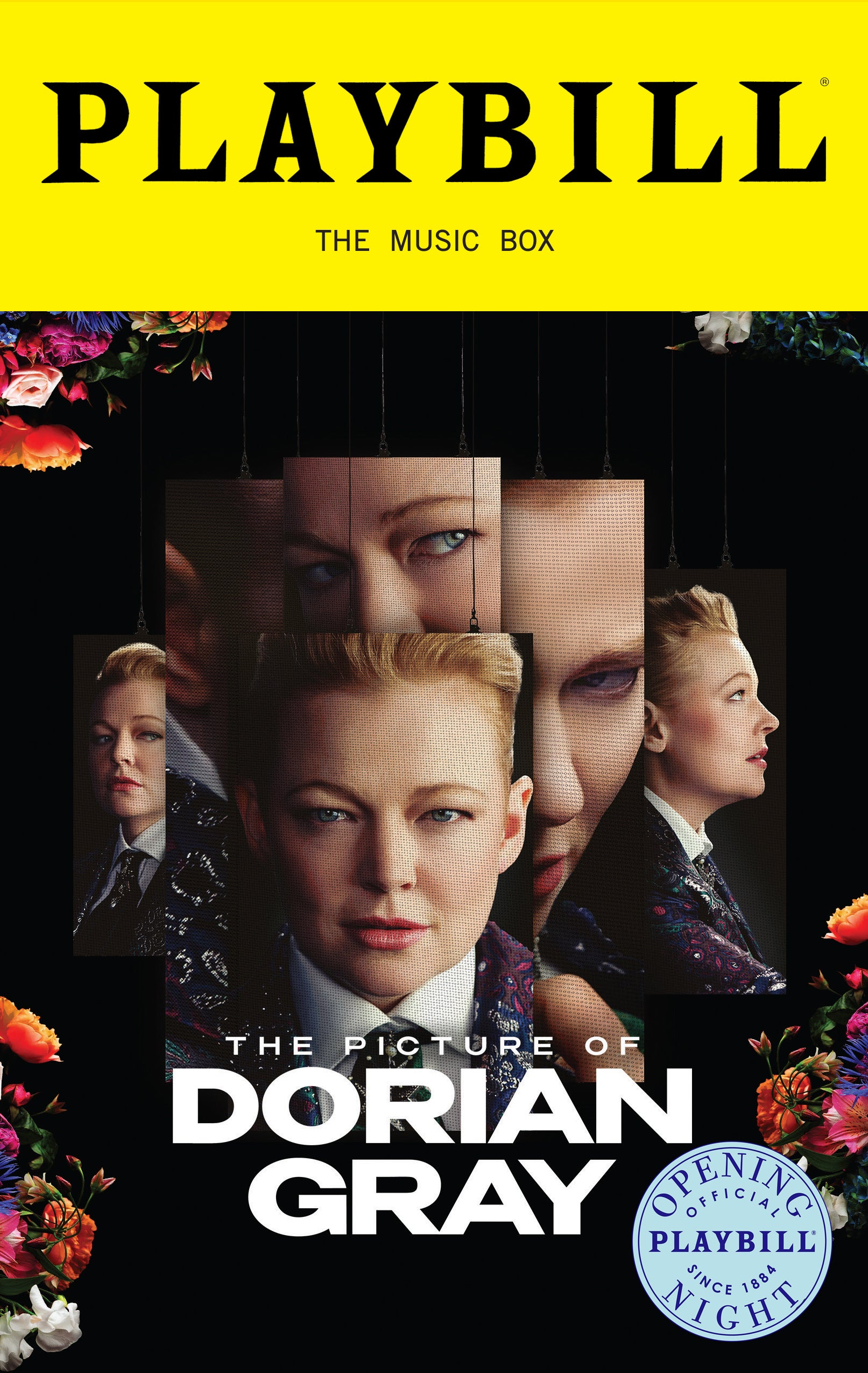 The Picture of Dorian Gray Limited Edition Official Opening Night Playbill
