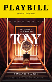 The 2026 Tony Awards Playbill