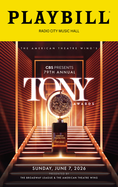 The 2026 Tony Awards Playbill