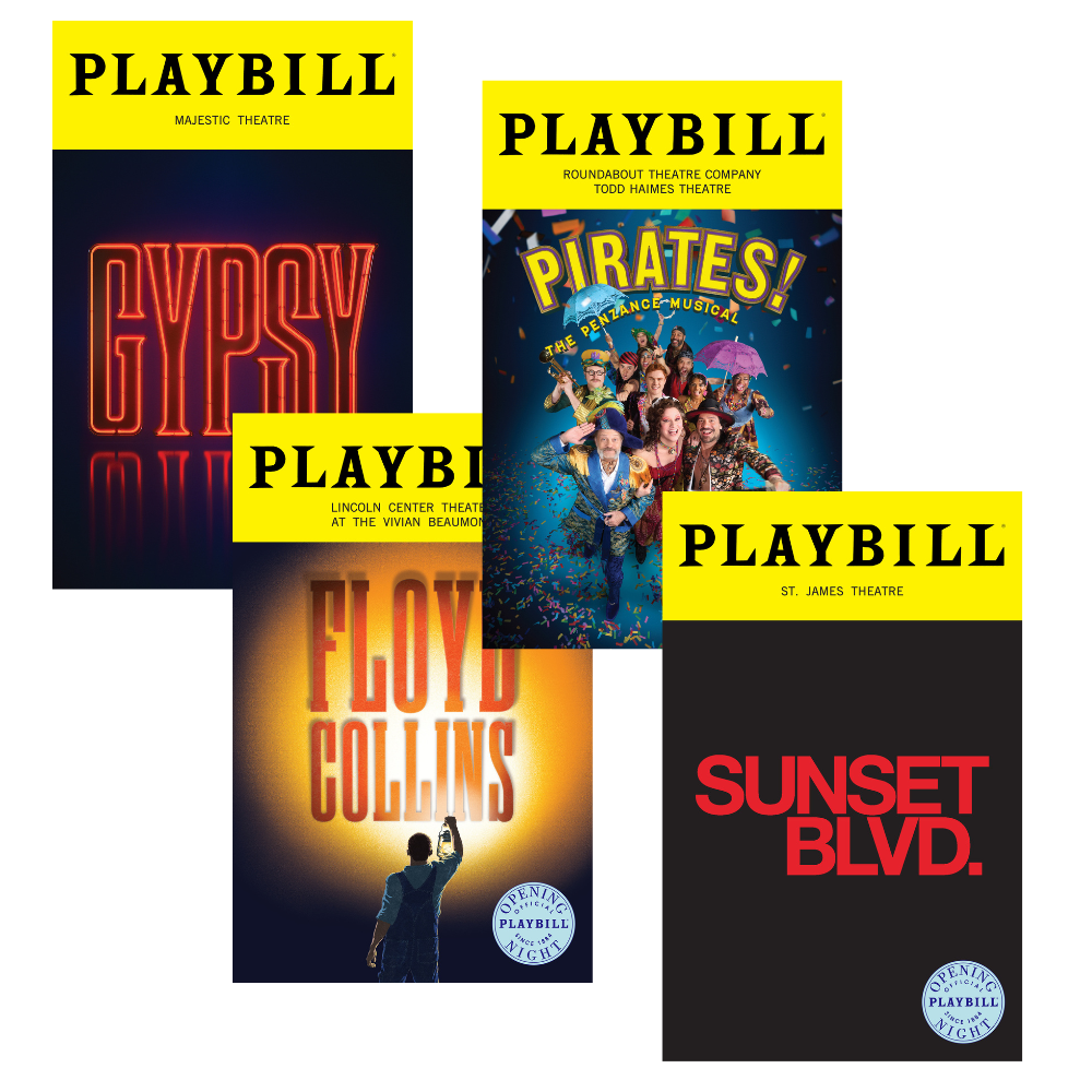 Opening Night Playbill Bundle - 2025 Tony Award Nominated Musical Revivals
