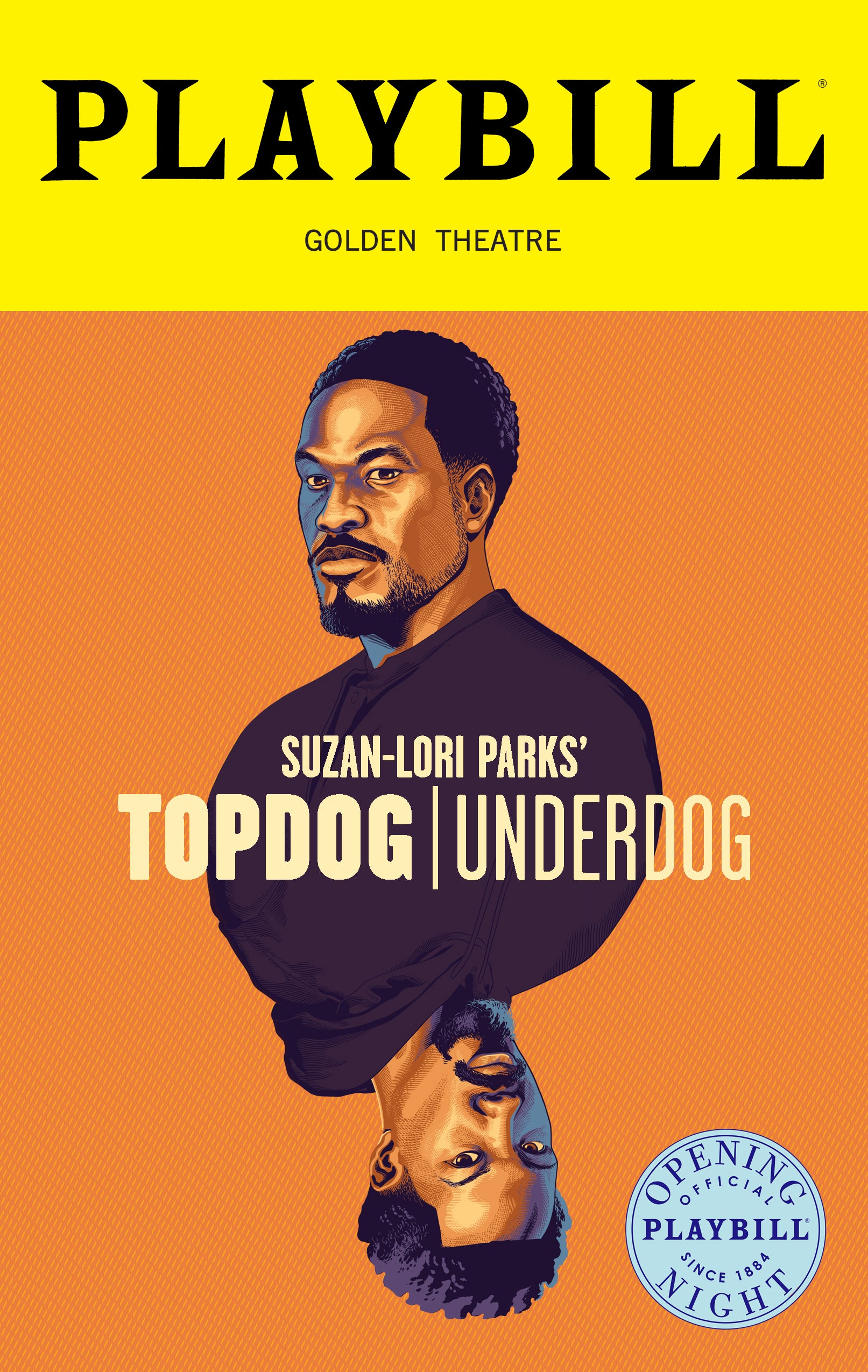 Topdog-Underdog Limited Edition Playbills (Set of 2)