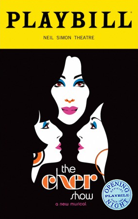 The Cher Show Limited Edition Official Opening Night Playbill