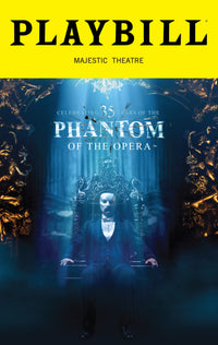 The Phantom of the Opera 35th Anniversary Special Edition Playbill