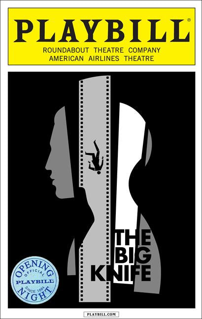 The Big Knife Limited Edition Opening Night Playbill