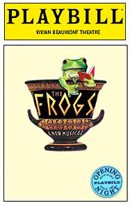 The Frogs Limited Edition Official Opening Night Playbill