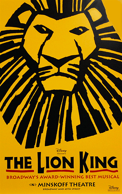The Lion King the Broadway Musical - Poster