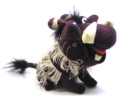 The Lion King the Broadway Musical Pumbaa Beanbag Doll